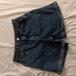 PrettyLittleThing High Waist Jean Short